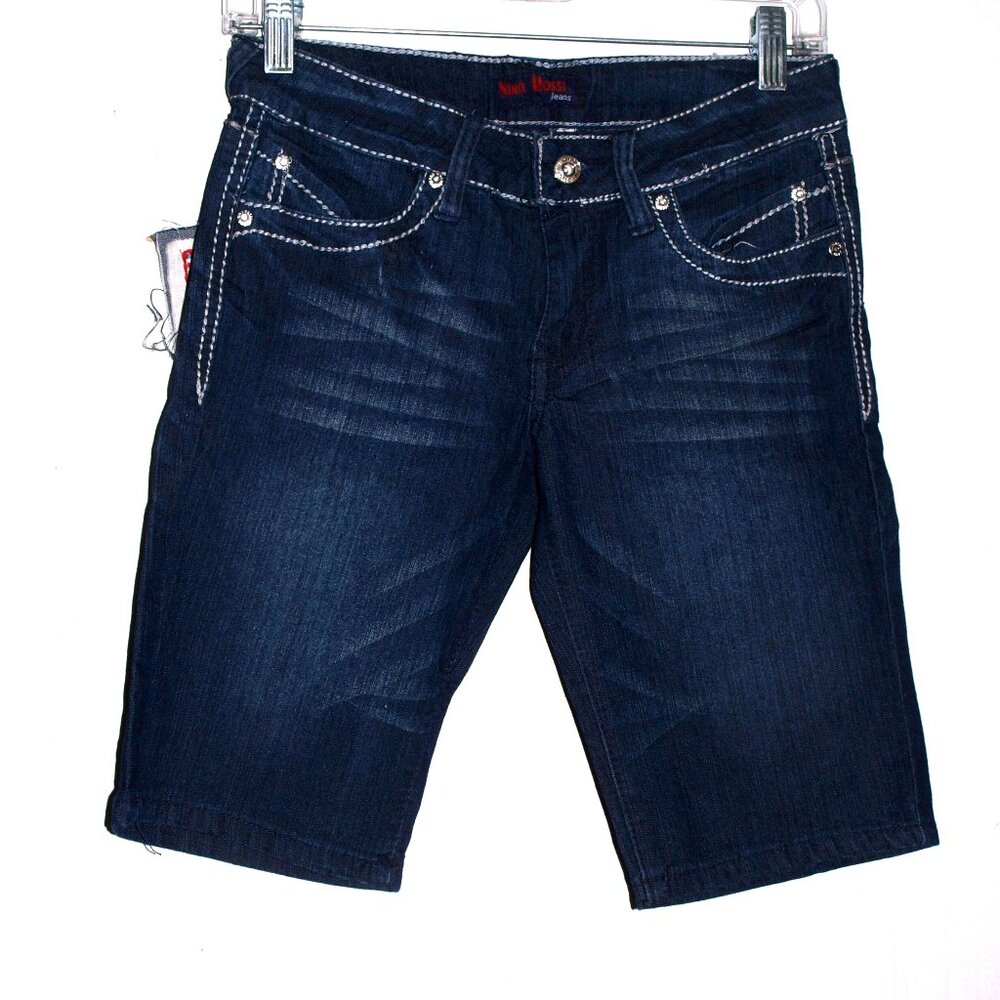 New With Tag Nina Rossi Blue Size 3 Women Shorts